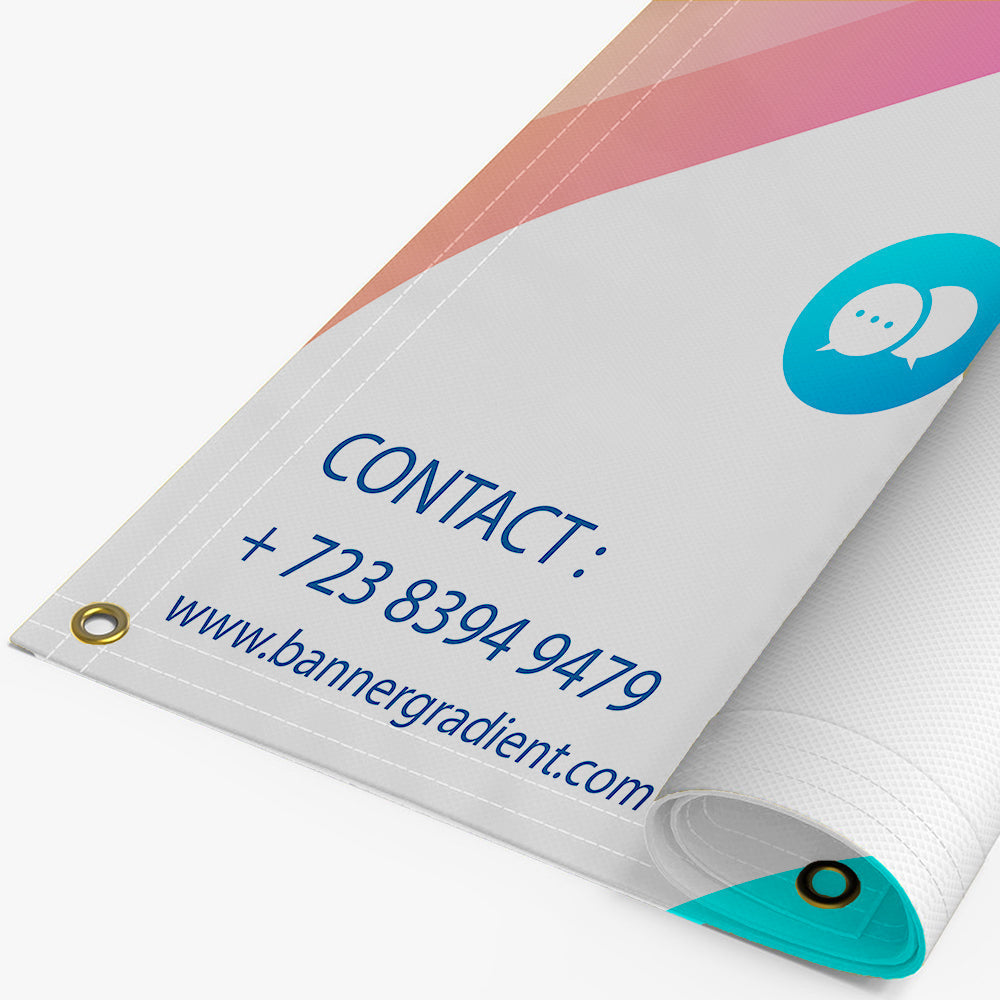 Vinyl Banner (13oz.) $3.03 per ft²