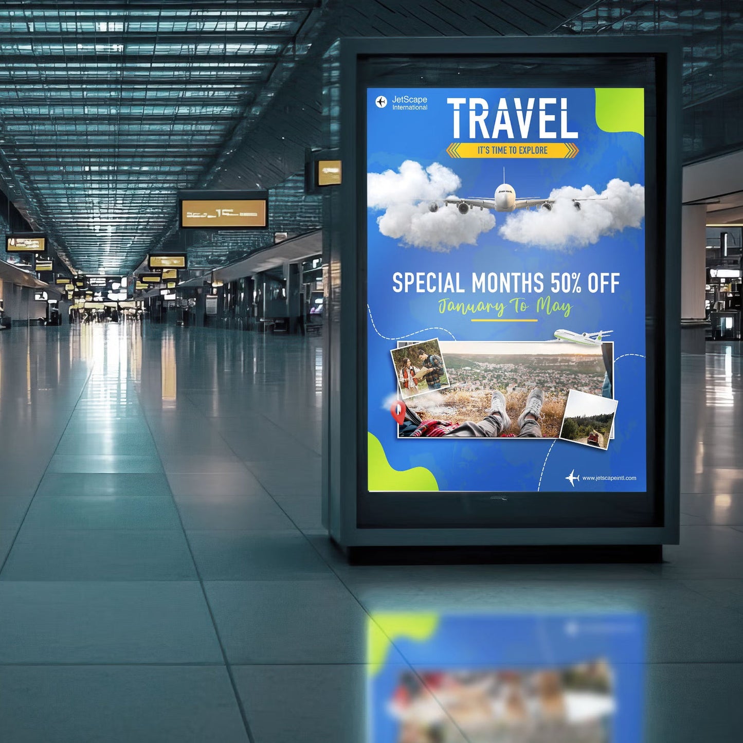 ORAJET® CLEAR Backlit Signage $6/ft²