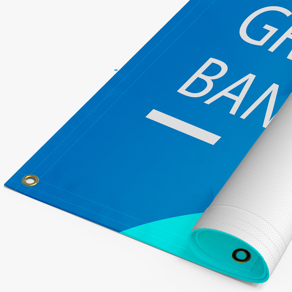 Vinyl Banner (18oz. Blockout) $5.46 per ft²