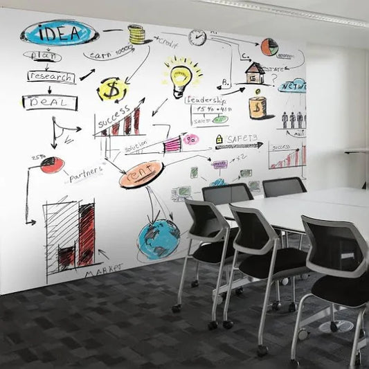 DRY ERASE Adhesive Vinyl $7/ft²