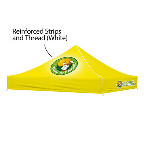 10x20ft Tent Canopy Only (Dye Sublimation) 17" Valance